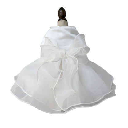 Wedding Dress Pet Skirt Gown Girl Pup Boutique