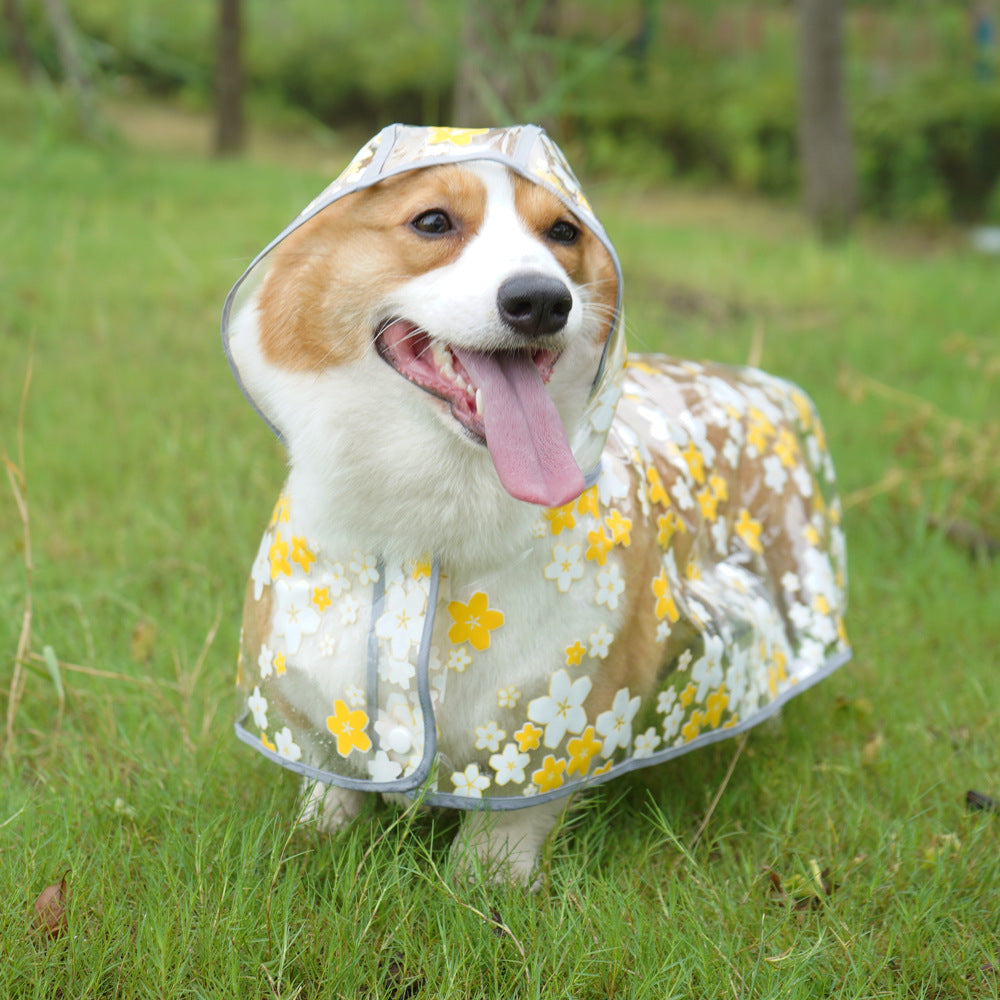 Floral Flair Raincoat