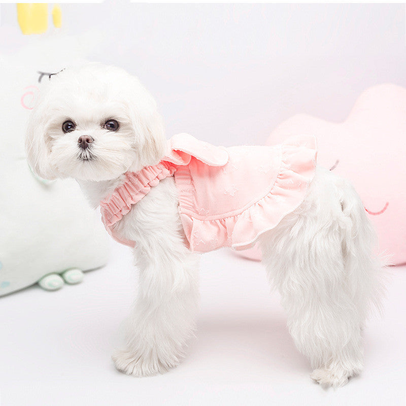 Small Dog Suspender Skirt