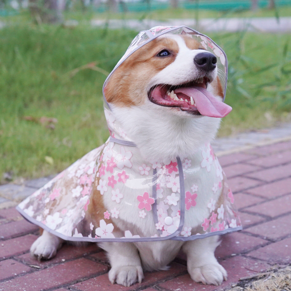 Floral Flair Raincoat